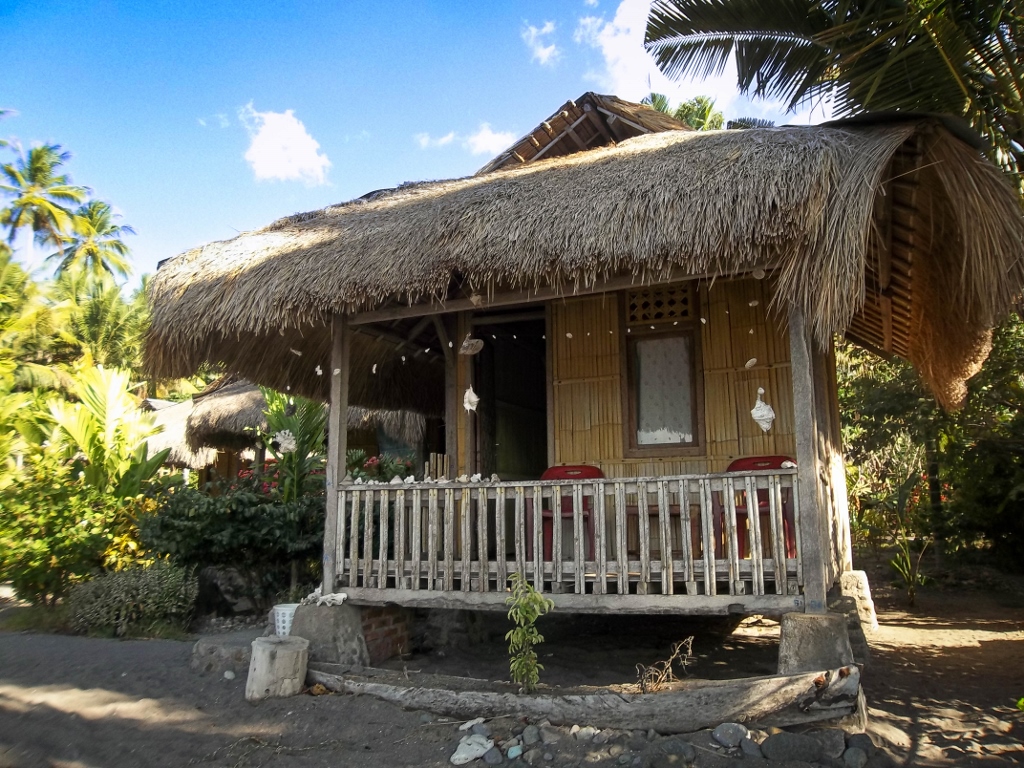 Bungalow sur la baie de Wadong, Flores