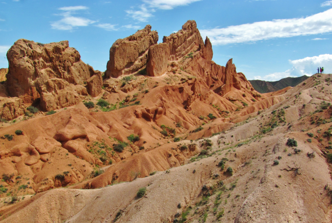 Kirghizstan Canyon de Skazka