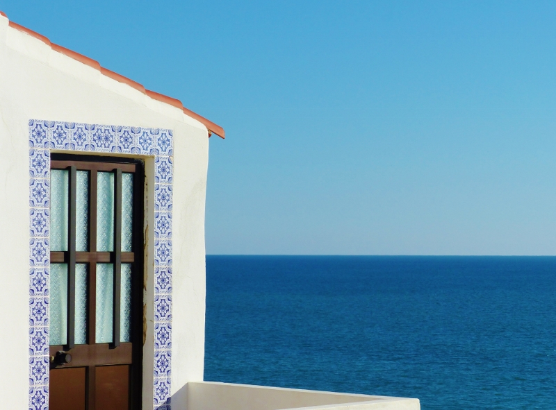 Algarve Portugal vue sur océan