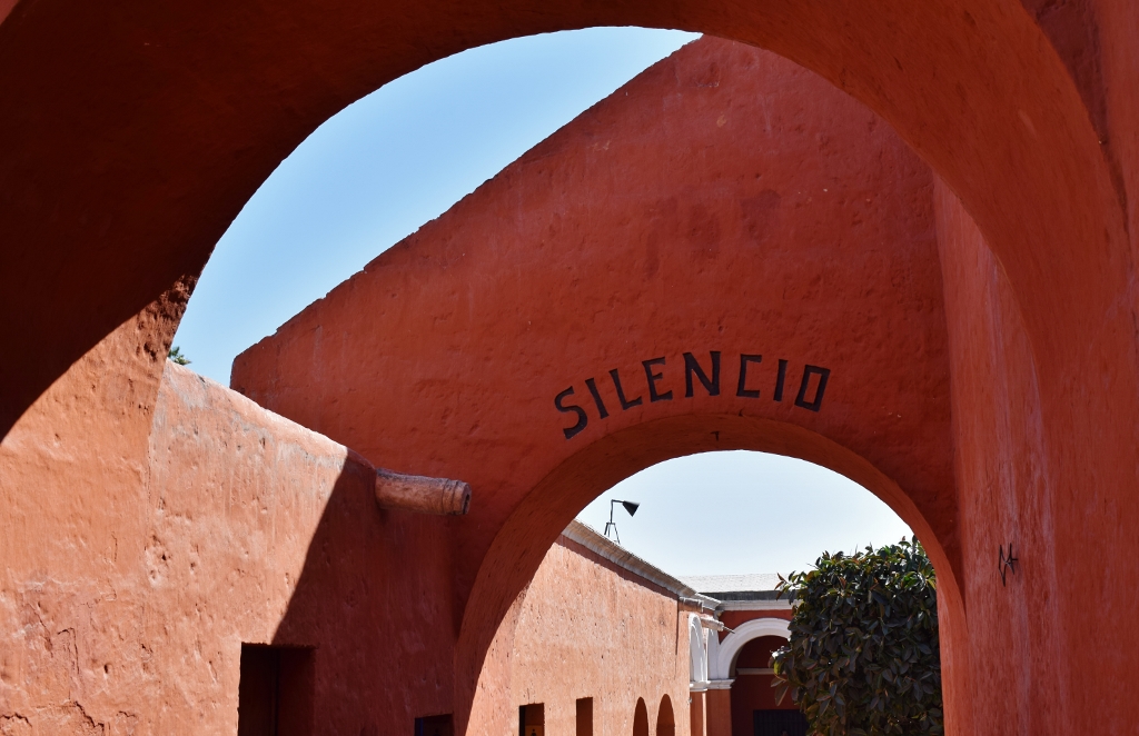 Vue sur le monastère Santa Catalina à Arequipa 