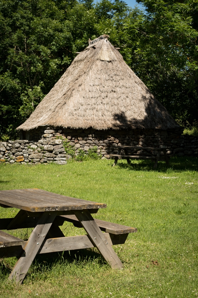 Maison typique du village de Moudeyre en Haute-Loire