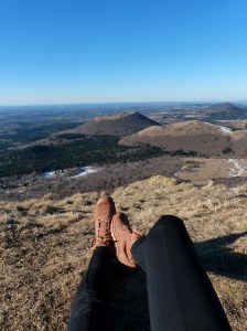 Vue au sommet du Puy-de-Dôme