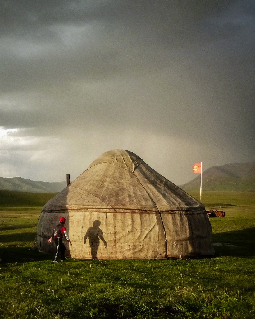 yourte au Kirghizistan