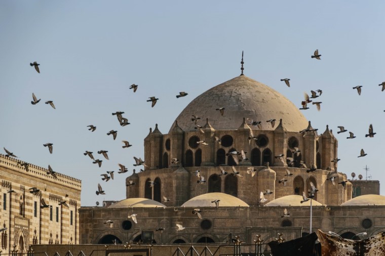 Vue sur une mosquée au Caire