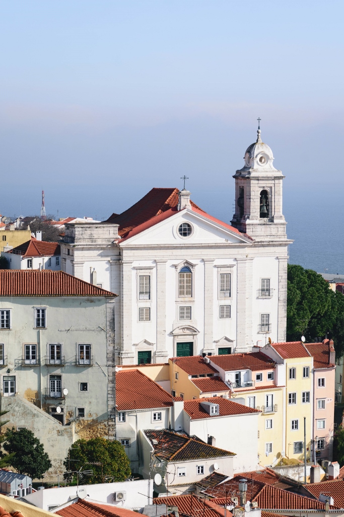 Panorma sur l'Alfama, quartier pittoresque de Lisbonne