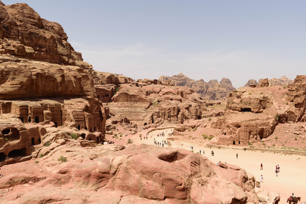 La cité nabatéenne de Petra en Jordanie 