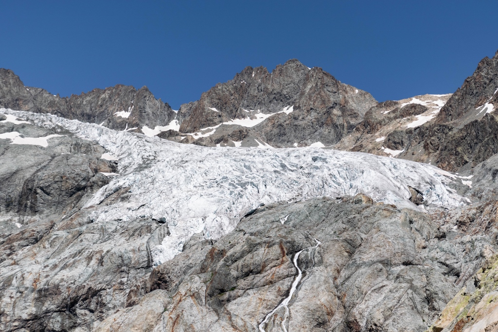 Randonnée autour du glacier blanc dans les Hautes-Alpes 