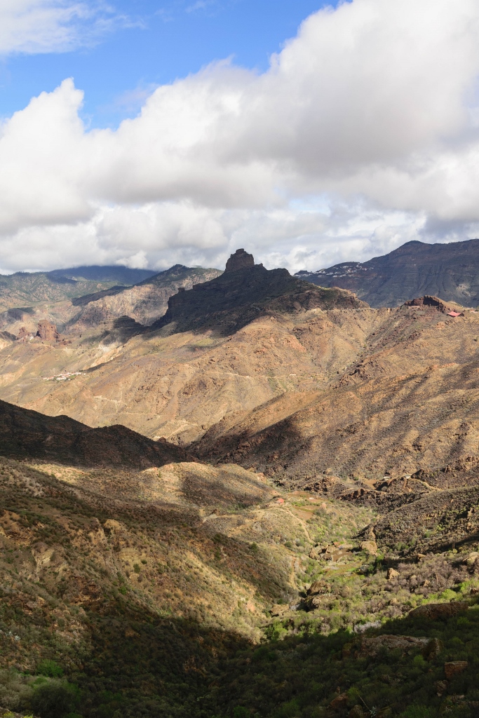 Panorama sur un Roque de Gran Canaria