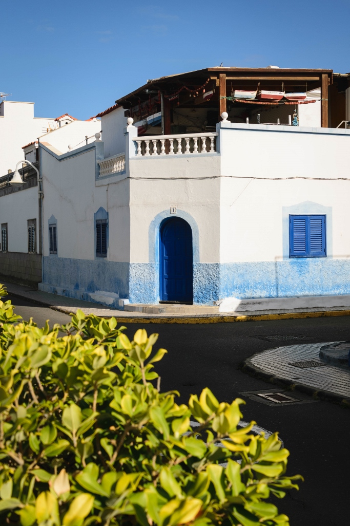 Maison typique du village de Puerto de Las Nieves à Gran Canaria