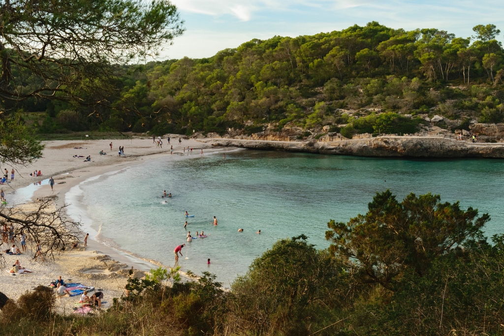 Plage S'amarador au sud de Majorque