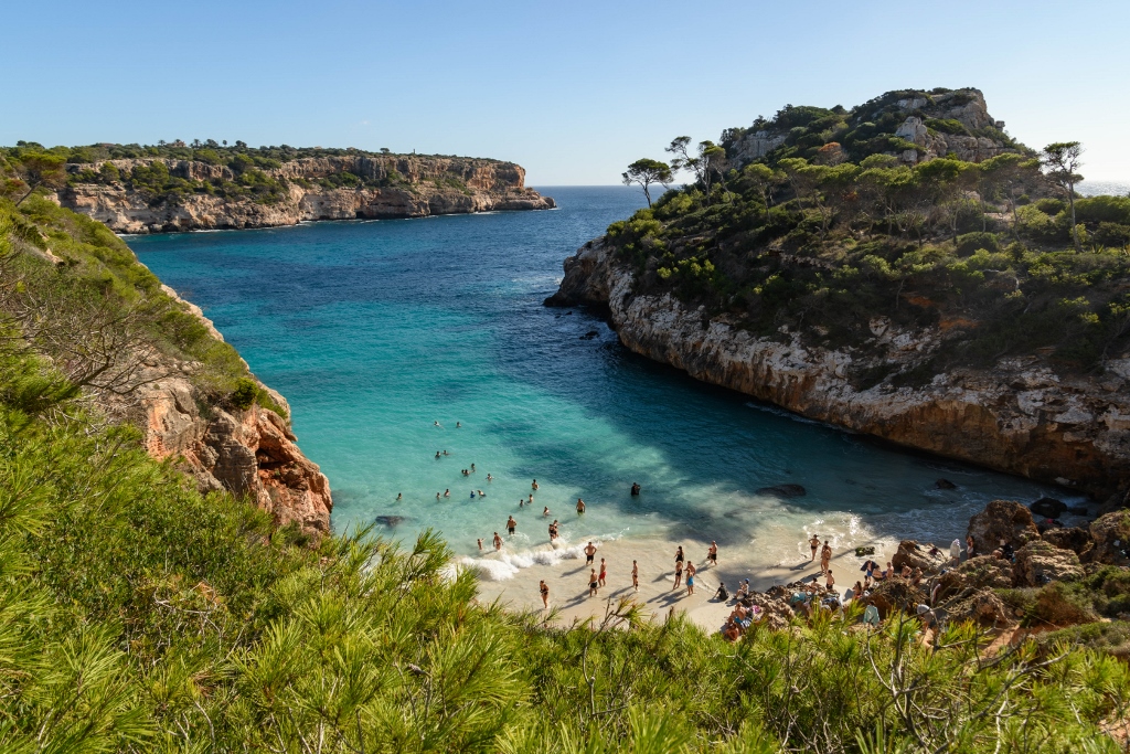 Calo del Moro, l'une des plus belles criques au sud de Majorque 