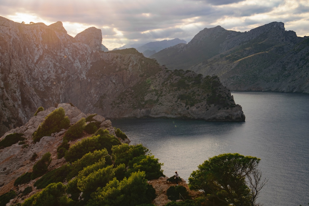 Coucher de soleil au cap de Formentor 
