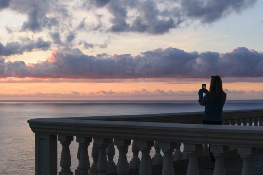 Coucher de soleil au phare de Formentor 