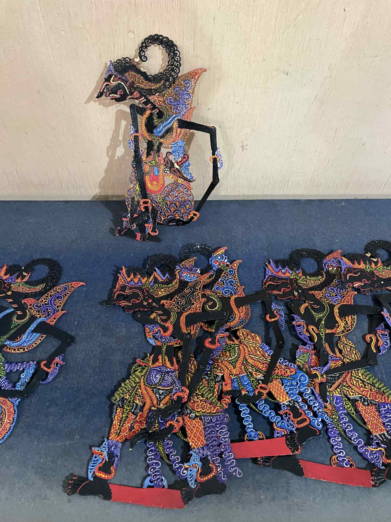 Que faire à Yogyakarta : visiter un atelier de fabrication de marionnettes