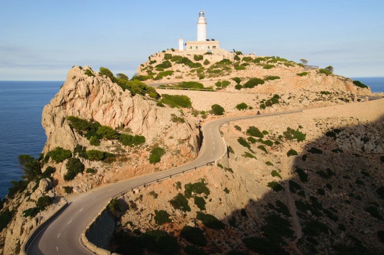Le phare de Formentor dans le nord de Majorque 
