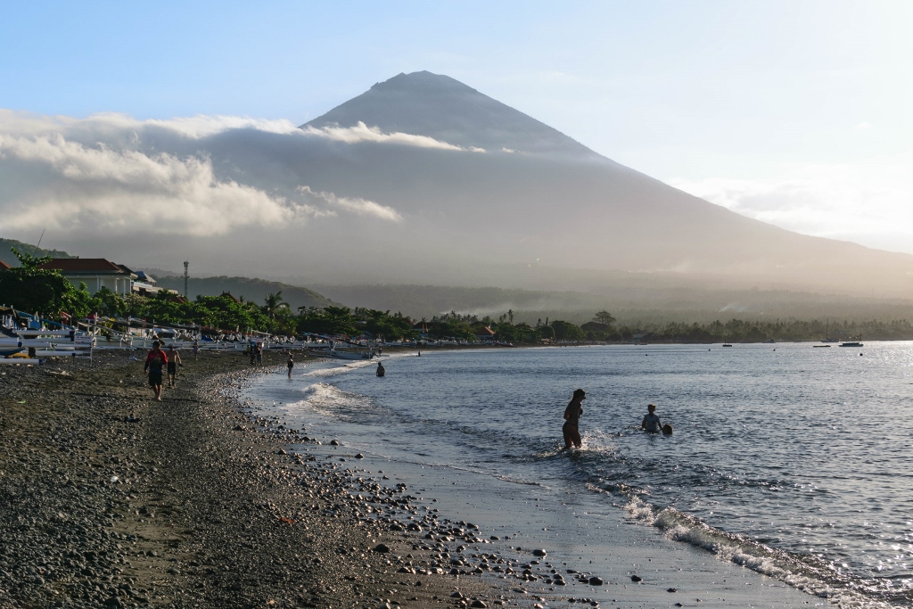 Plage d'Amed à Bali