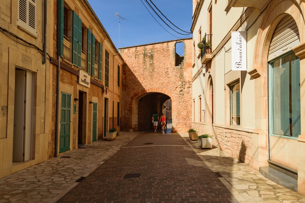 Centre historique de Santanyi à Majorque 