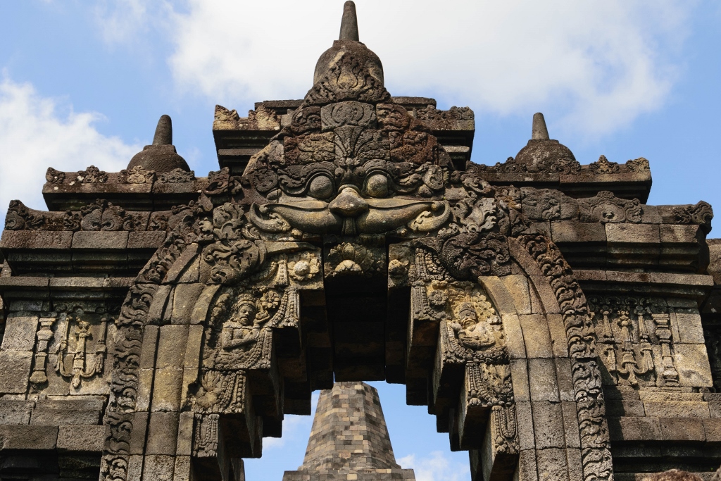 Temple de Borobudur près de Yogyakarta, Java 