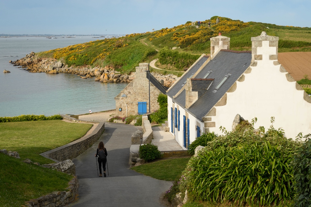 Les maisons de l'île de Batz
