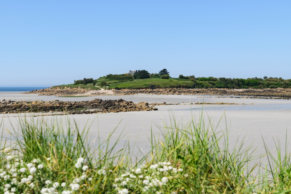 L'île de Sieck dans le Finistère nord
