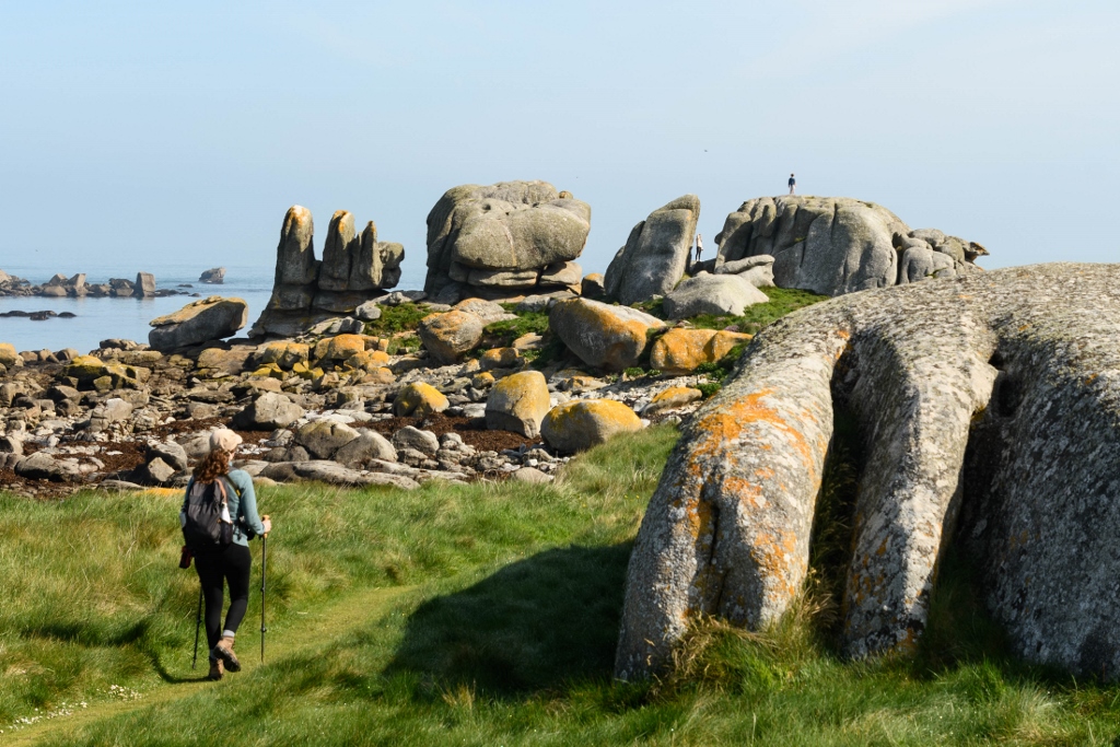 La pointe de Neiz Vran sur la côte des Légendes 