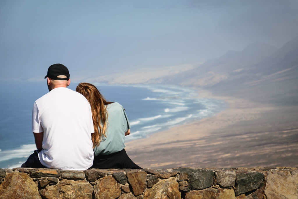 Panorama depuis le mirador de Cofete, Fuerteventura 