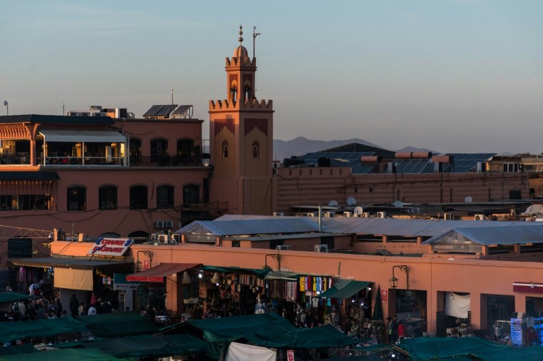 place Jemaa el-Fna à Marrakech