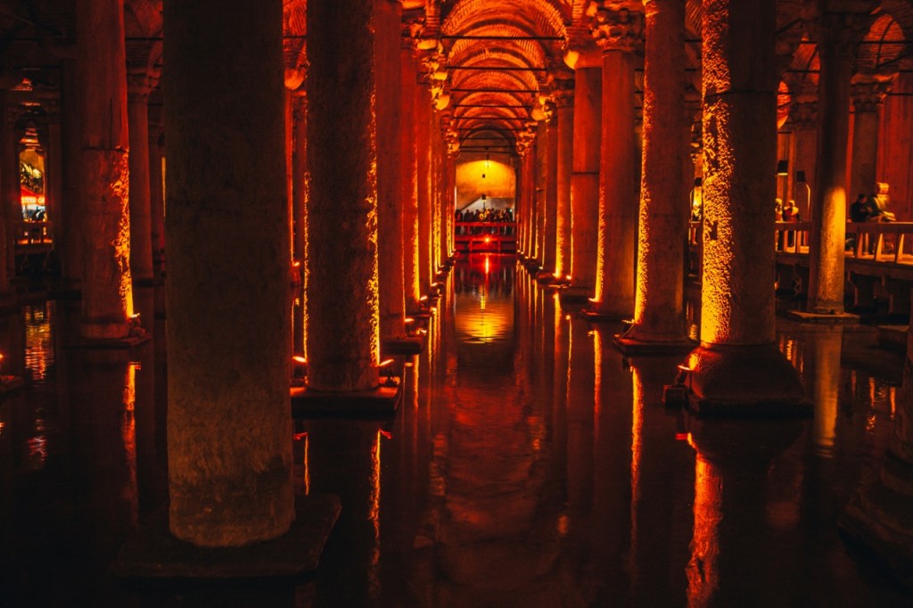 La citerne basilique à Istanbul 