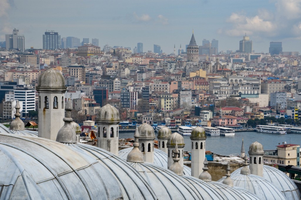 La mosquée Süleymaniye à Istanbul 
